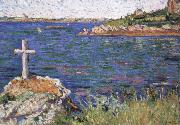 impressionist painter the mariners cross at high tide oil painting picture wholesale